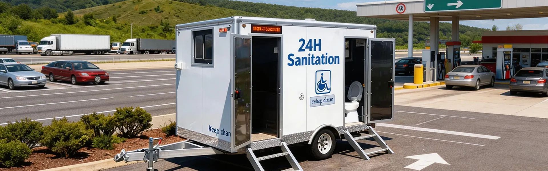 Toiletaanhangwagen