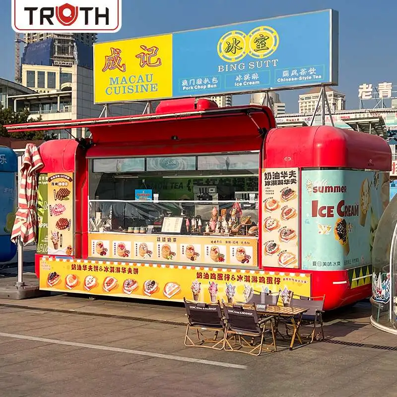 Waarom is de 220V volledige keukenvoedseltrailer voor ijs van Qingdao Truth een game-changer voor uw bedrijf