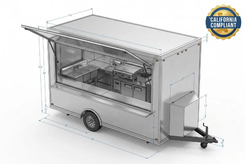 De ultieme gids voor vergunningen en voorschriften voor foodtrucks in Californië (editie 2026)
