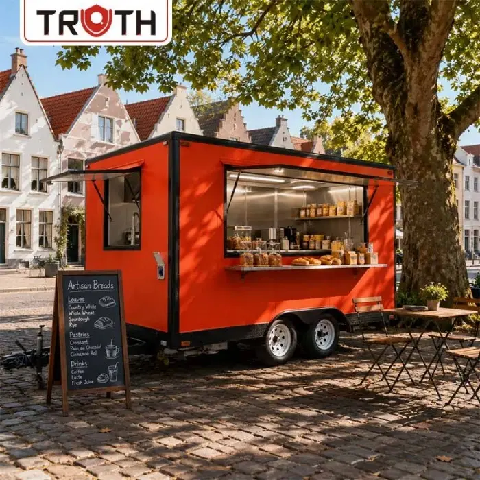 BBQ-machines Mobiele foodtruck