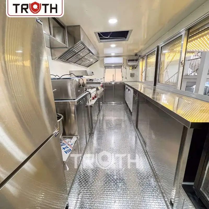 Fast Food Truck For Hamburg