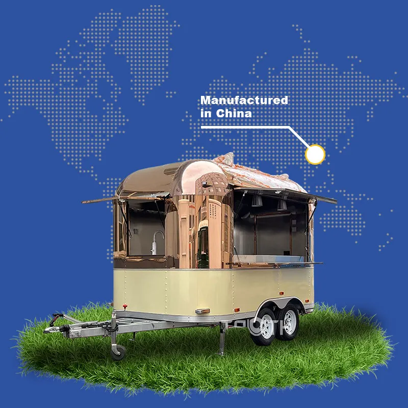 Multifunctional Mobile Coffee Food Trailer