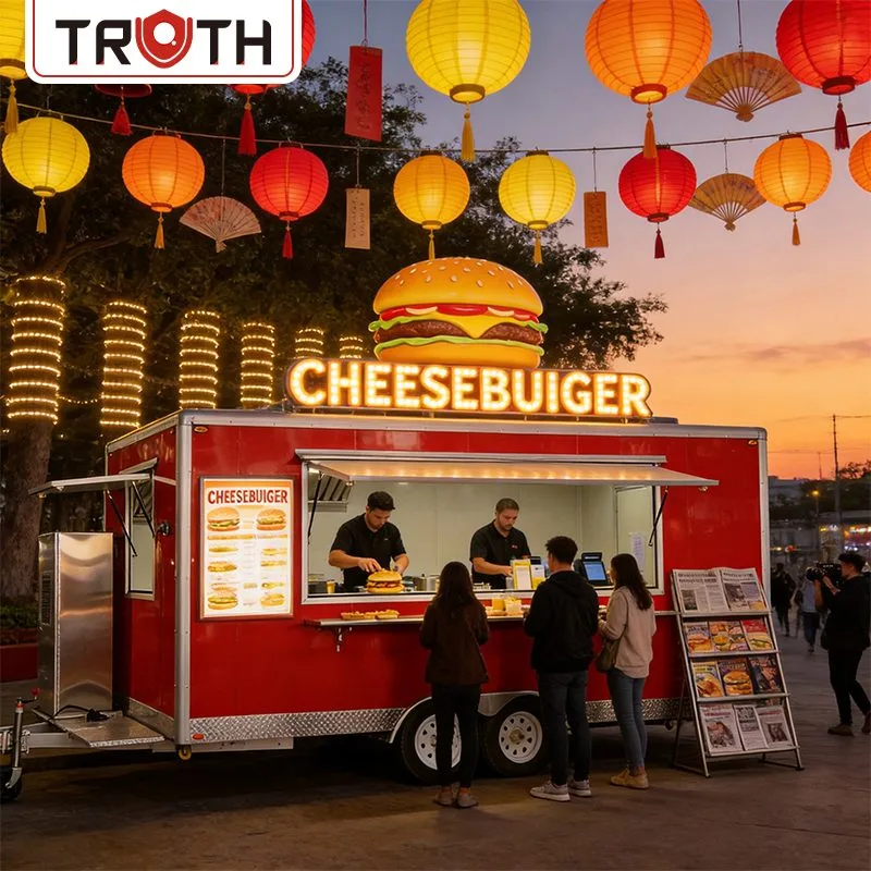 Taco Cart Concessie Mobiele Foodtruck
