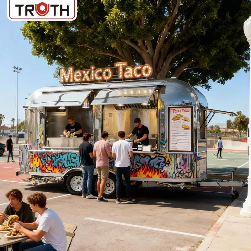 Taco Trailer Truck Concessie Volledig uitgerust